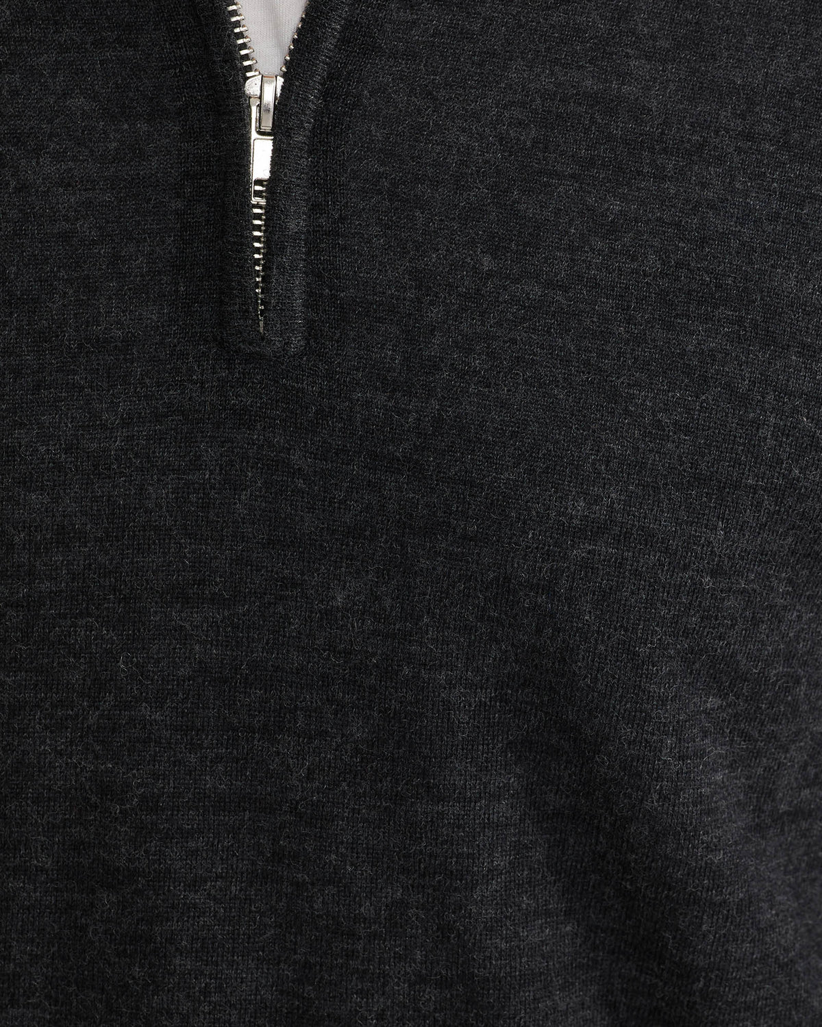 MERINO ZIP NECK TOP MENS KNITWEAR