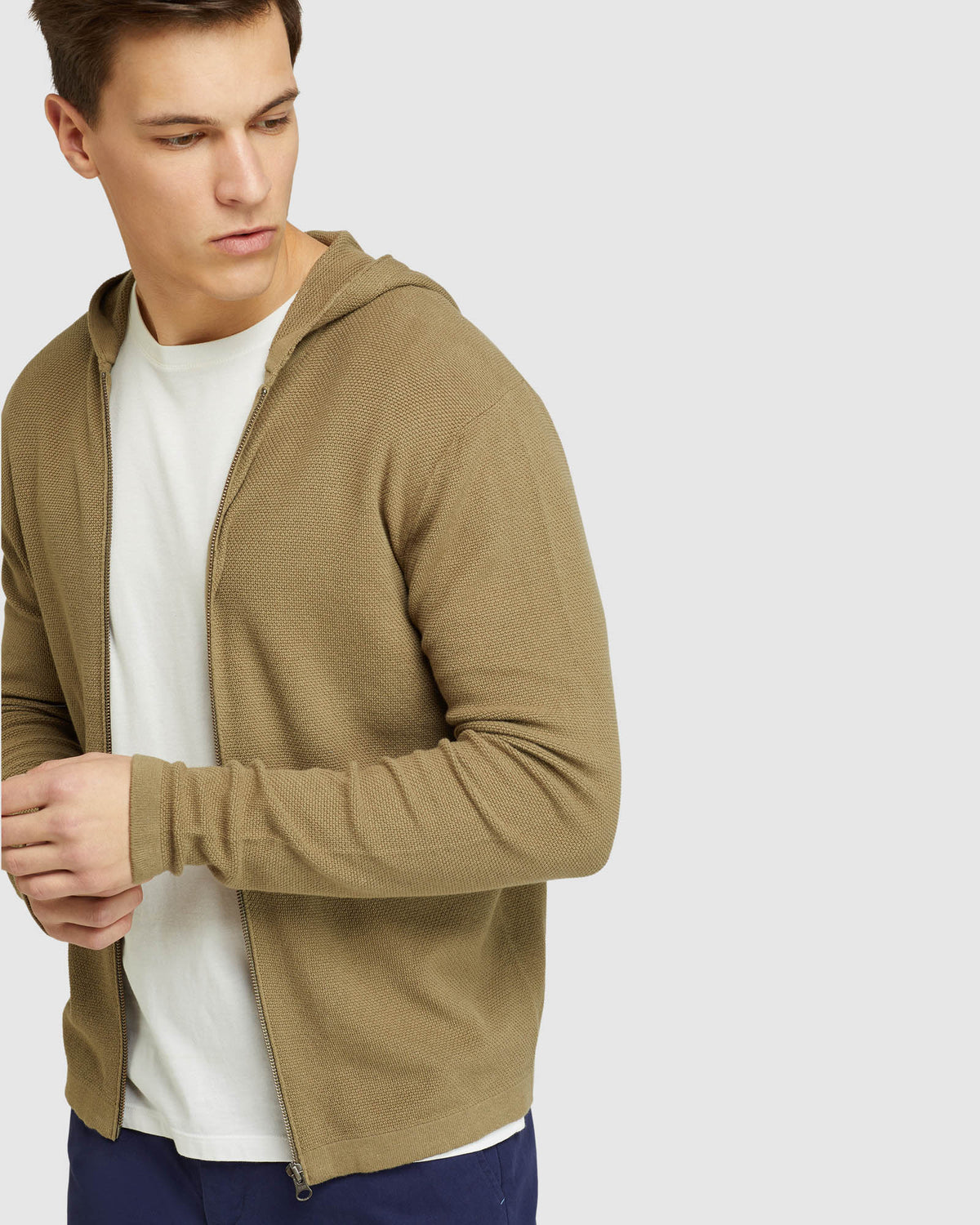 HUTCH ZIP UP CARDIGAN