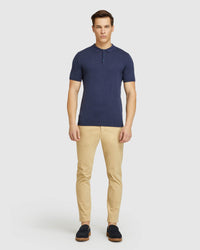 REISS S/S KNITTED POLO