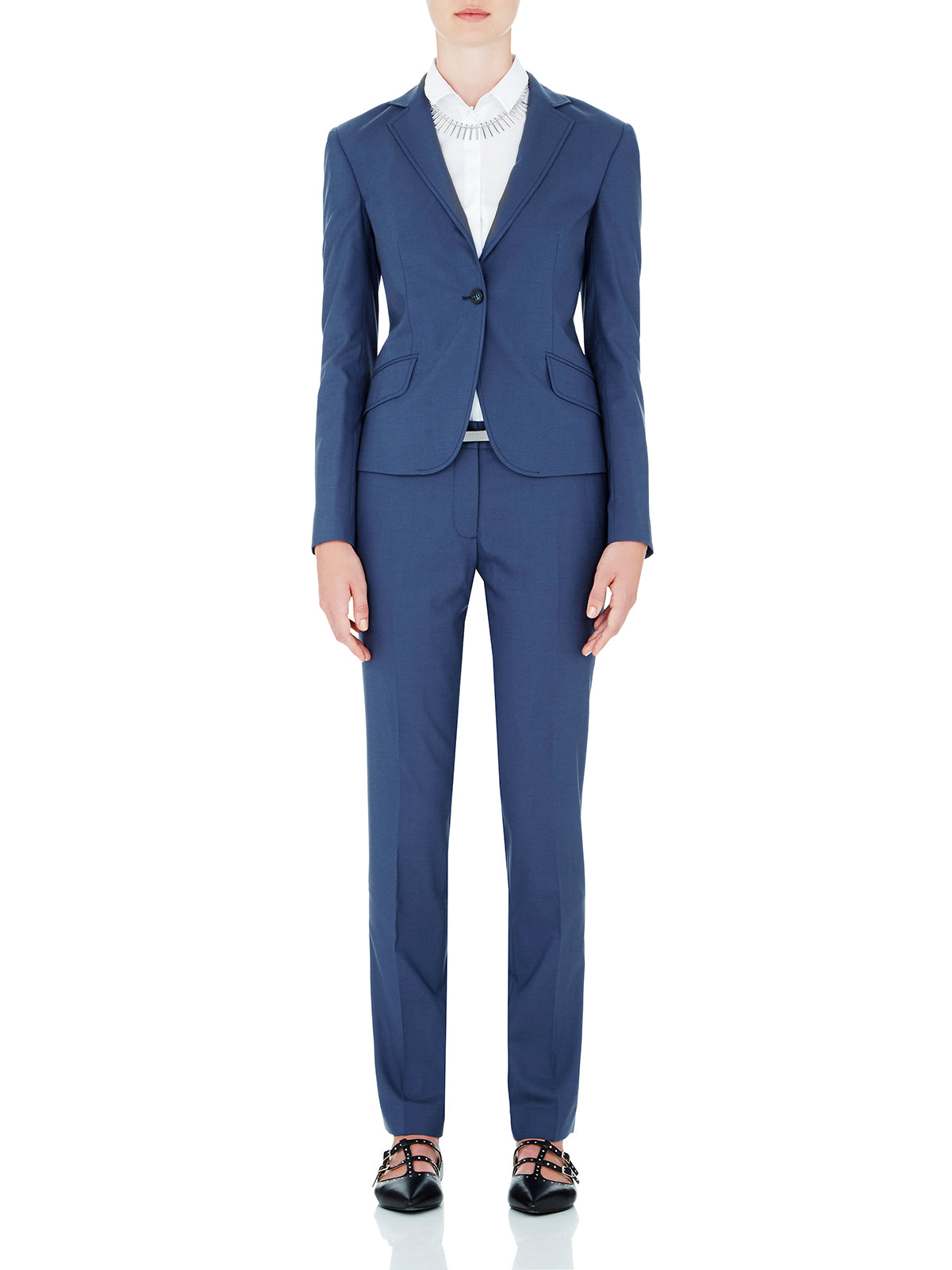 HOLLY STRETCH SUIT TRS GREY