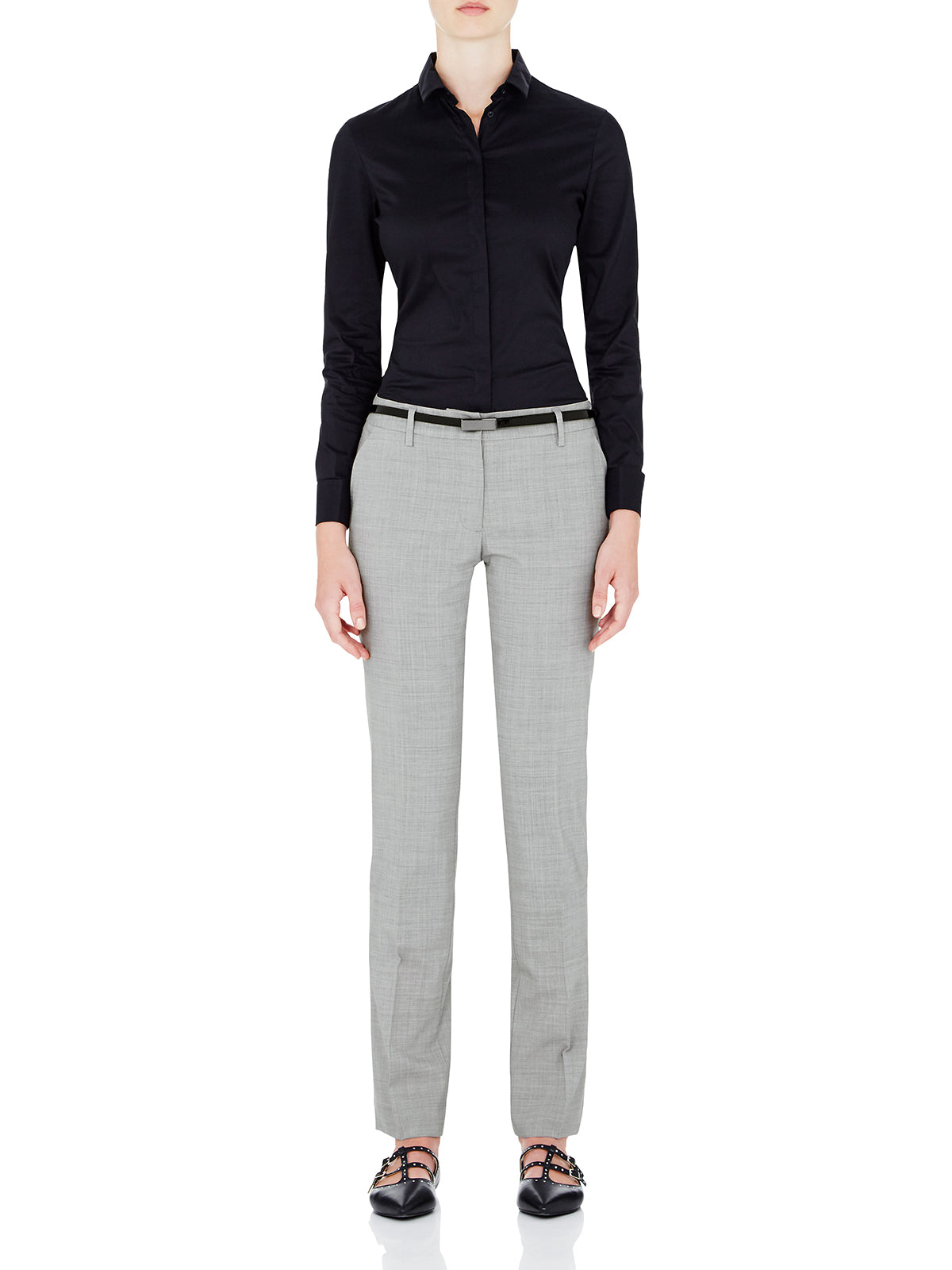HOLLY STRETCH SUIT TRS GREY