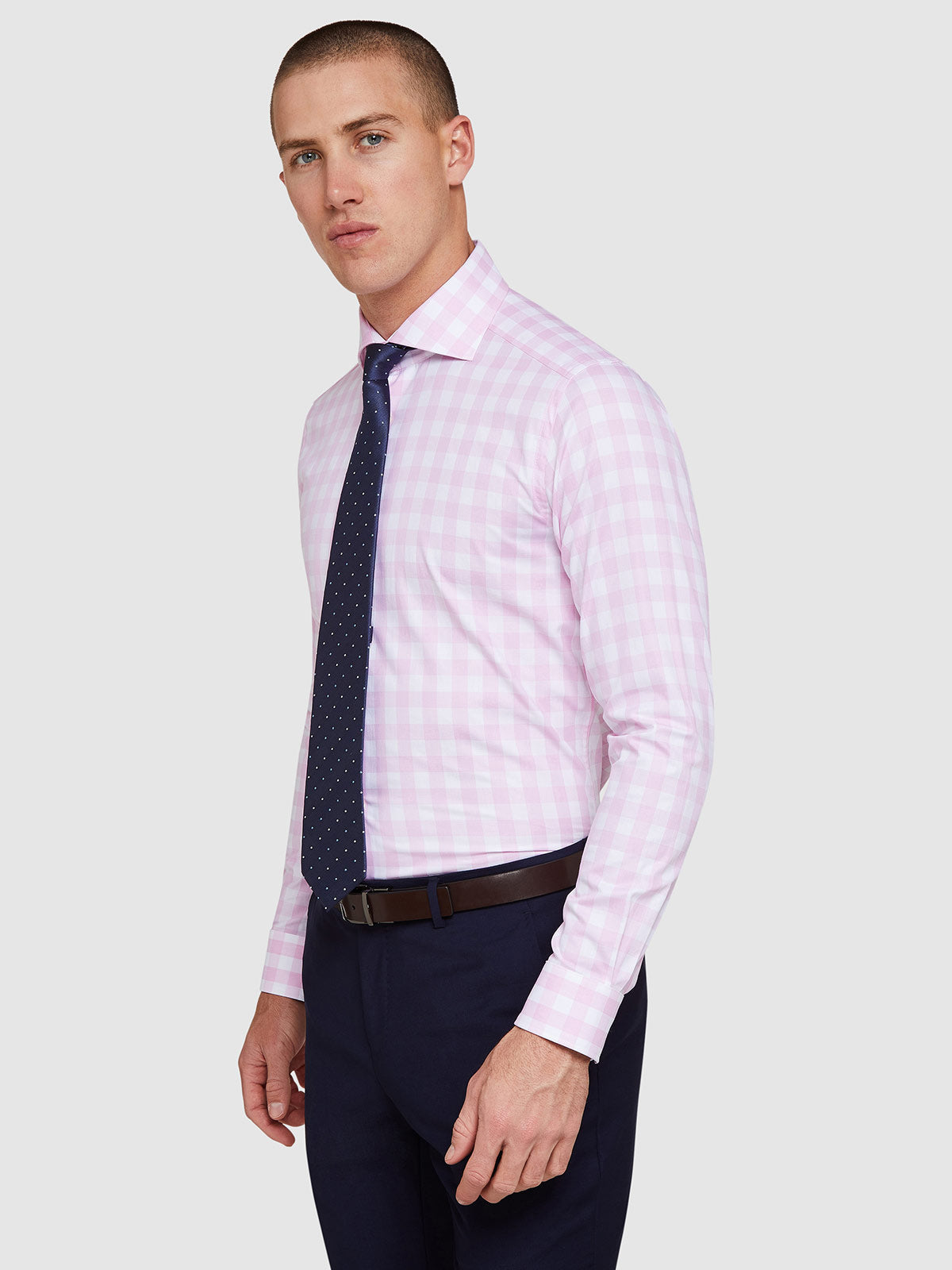 TRAFALGAR CHECKED LUXURY SHIRT