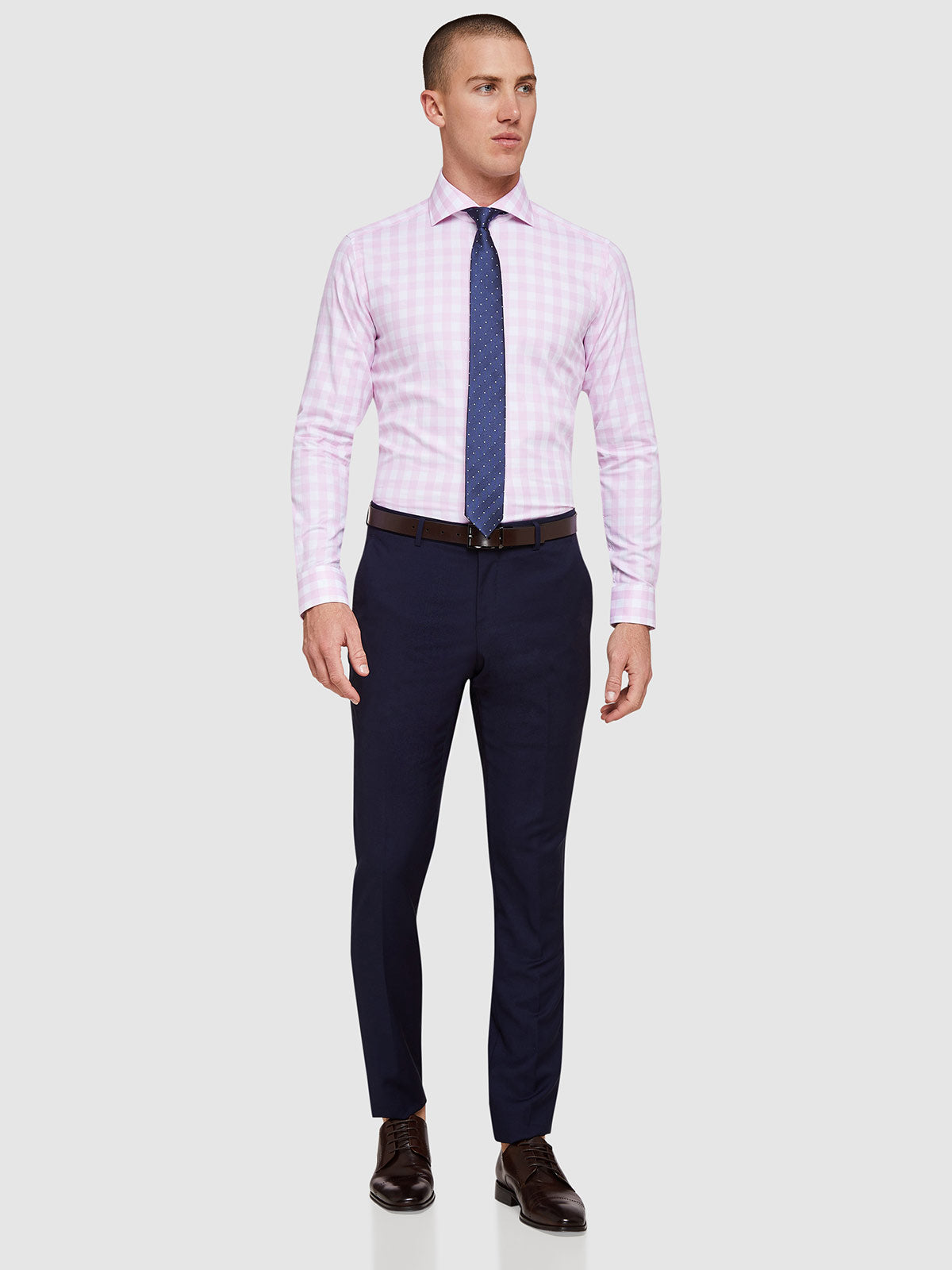 TRAFALGAR CHECKED LUXURY SHIRT