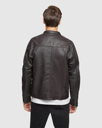 NOAH GOAT LEATHER JACKET MENS JACKETS AND COATS