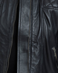 GRACIE LEATHER JACKET WOMENS SUITS JKTS COATS