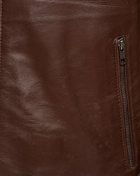 CARLO LEATHER JACKET MENS JACKETS AND COATS