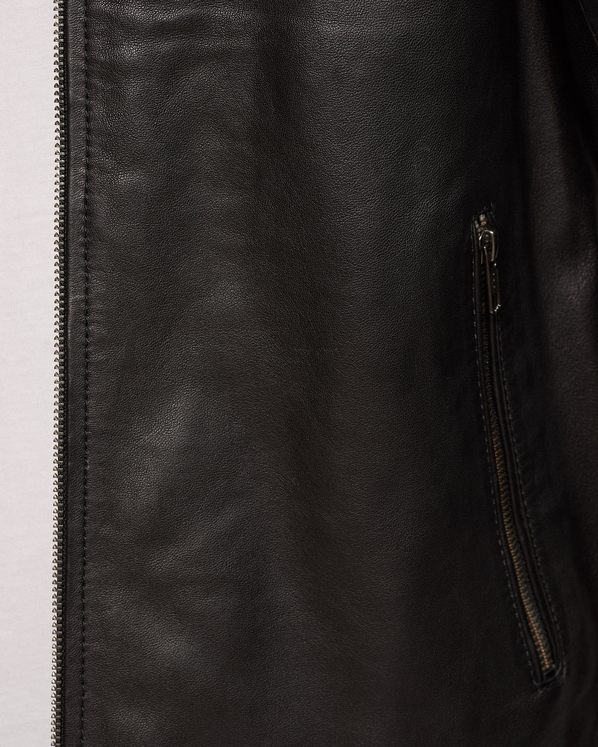 CARLO LEATHER JACKET MENS JACKETS AND COATS