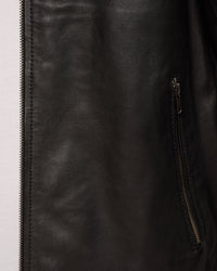 CARLO LEATHER JACKET MENS JACKETS AND COATS