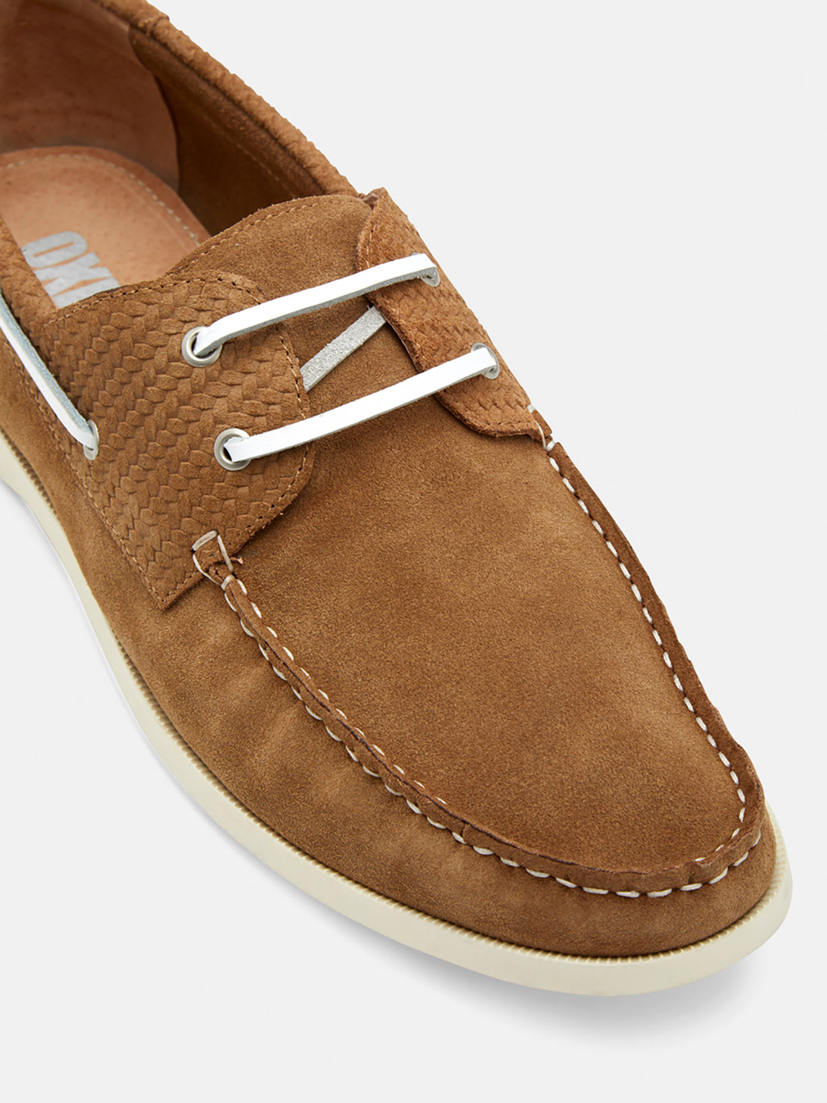 ADAM SUEDE BOATER MENS SHOES