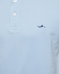 CAM CONTRAST COLLAR PIQUE POLO MENS KNITS