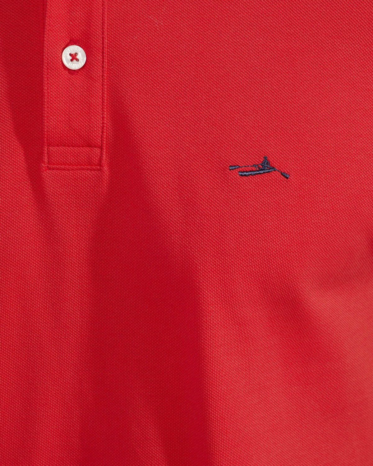 CAM CONTRAST COLLAR PIQUE POLO MENS KNITS