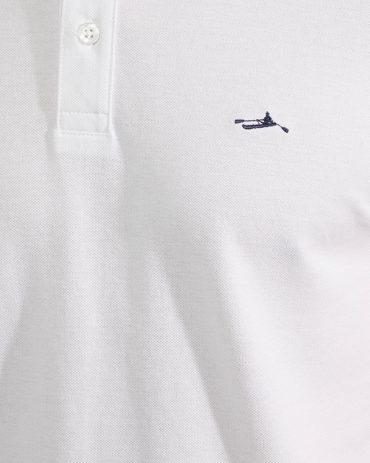 CAM CONTRAST COLLAR PIQUE POLO MENS KNITS