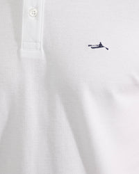 CAM CONTRAST COLLAR PIQUE POLO MENS KNITS