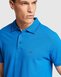 JAMIE PIQUE POLO - AVAILABLE ~ 1-2 weeks MENS KNITS