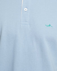 DYLAN STRIPED COLLAR PIQUE POLO MENS KNITS