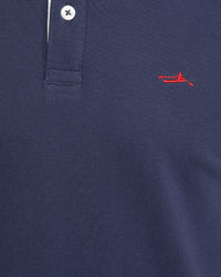 DYLAN STRIPED COLLAR PIQUE POLO MENS KNITS
