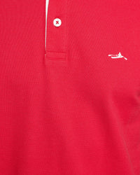 DYLAN STRIPED COLLAR PIQUE POLO MENS KNITS