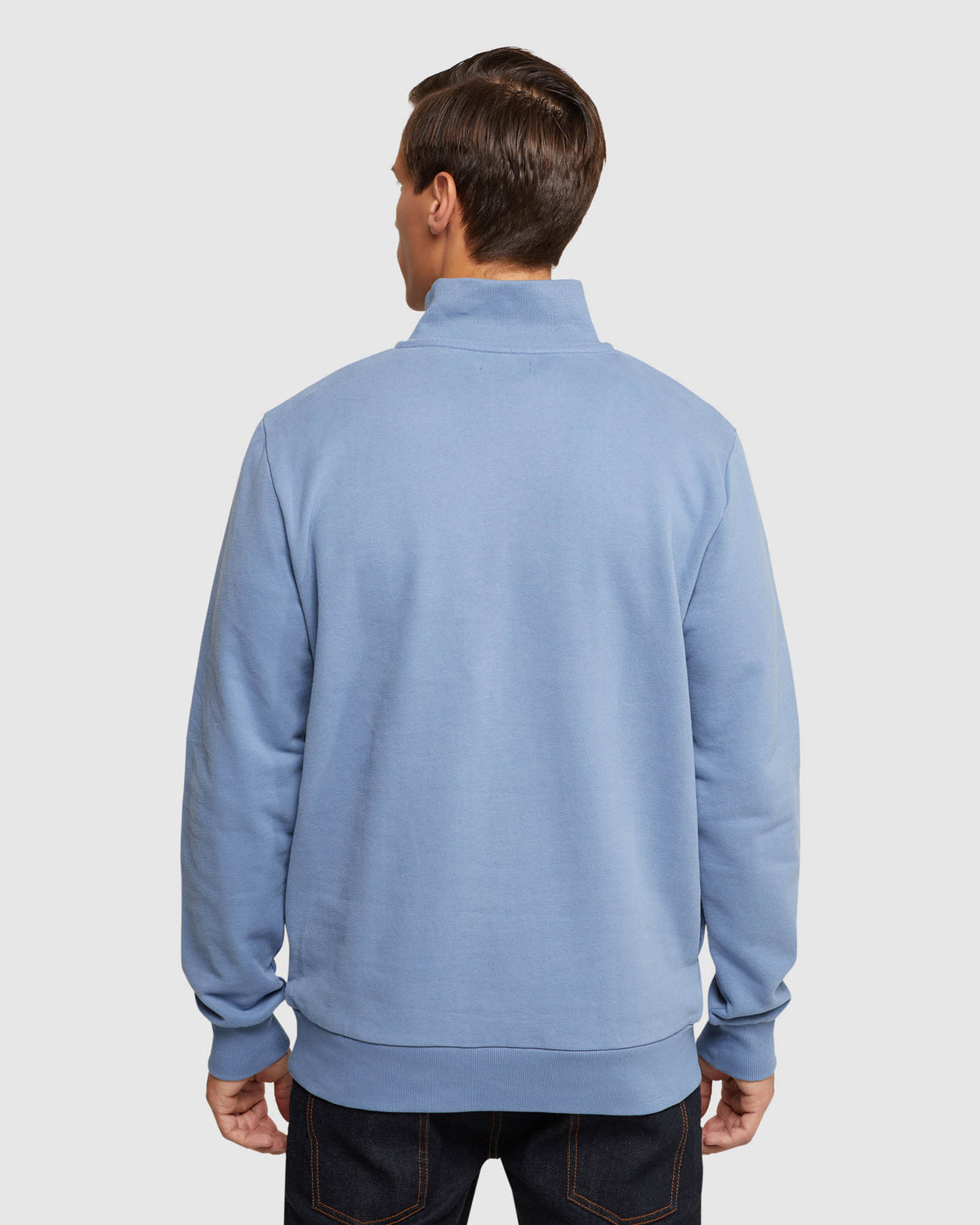 WYATT ZIP NECK SWEATER SHIRT MENS LOUNGEWEAR