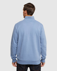 WYATT ZIP NECK SWEATER SHIRT MENS LOUNGEWEAR