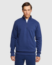 WYATT ZIP NECK SWEATER SHIRT MENS LOUNGEWEAR