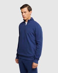 WYATT ZIP NECK SWEATER SHIRT MENS LOUNGEWEAR