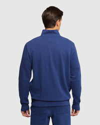 WYATT ZIP NECK SWEATER SHIRT MENS LOUNGEWEAR