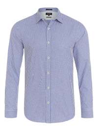 BECKTON STRIPE SHIRT RED