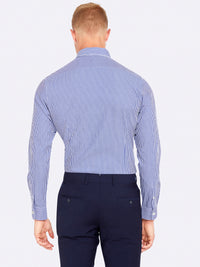 BECKTON STRIPE SHIRT RED