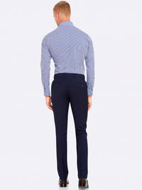 BECKTON STRIPE SHIRT RED