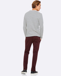 PARKER STRIPED CREW NECK T-SHIRT