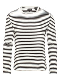 PARKER STRIPED CREW NECK T-SHIRT