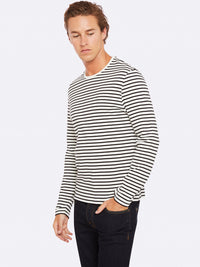 PARKER STRIPED CREW NECK T-SHIRT