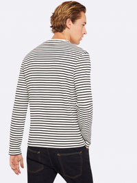 PARKER STRIPED CREW NECK T-SHIRT
