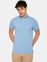 MILES PIQUE POLO SKY