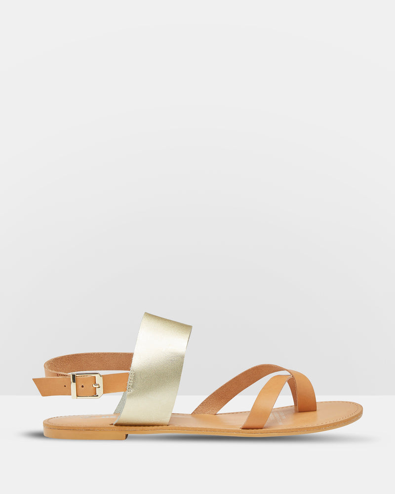 LAURA LEATHER SANDALS