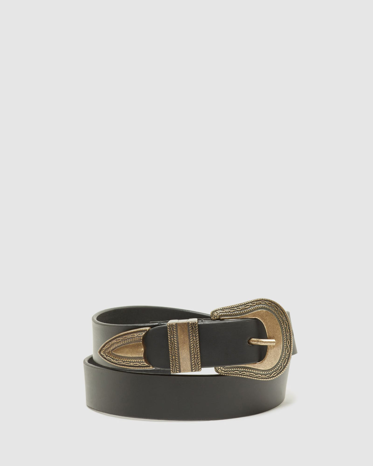WILLA WESTERN LEATHER BELT WOMENS ACCESSORIES