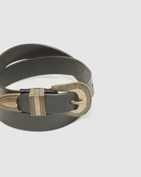 WILLA WESTERN LEATHER BELT WOMENS ACCESSORIES