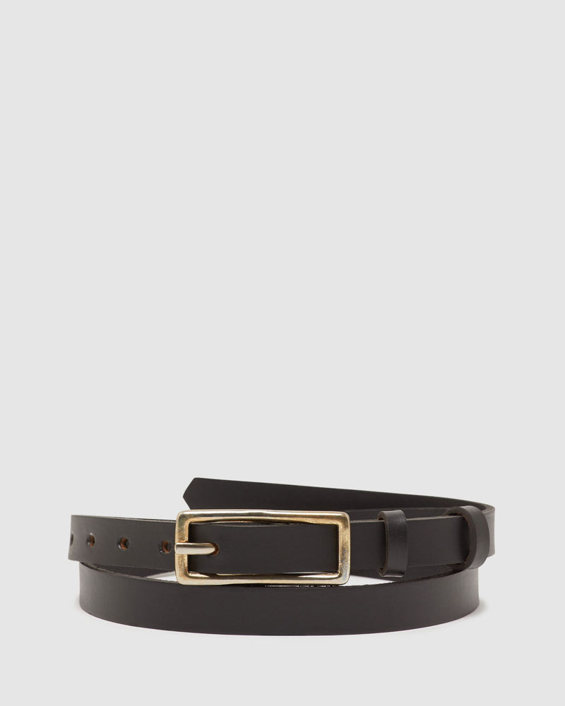 NAOMIE LEATHER BELT WOMENS ACCESSORIES