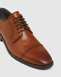FINLEY LEATHER DERBY SHOES