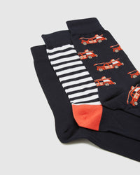 SURFS UP 3 PACK SOCKS MENS ACCESSORIES