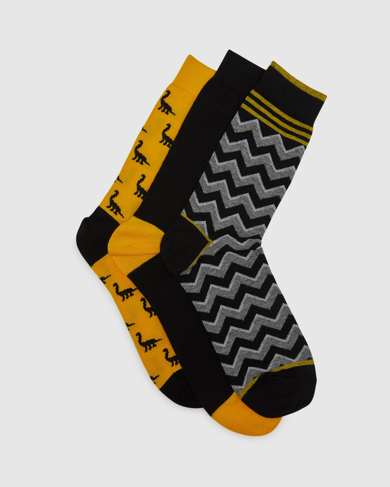 Magnus 3 Pack Socks