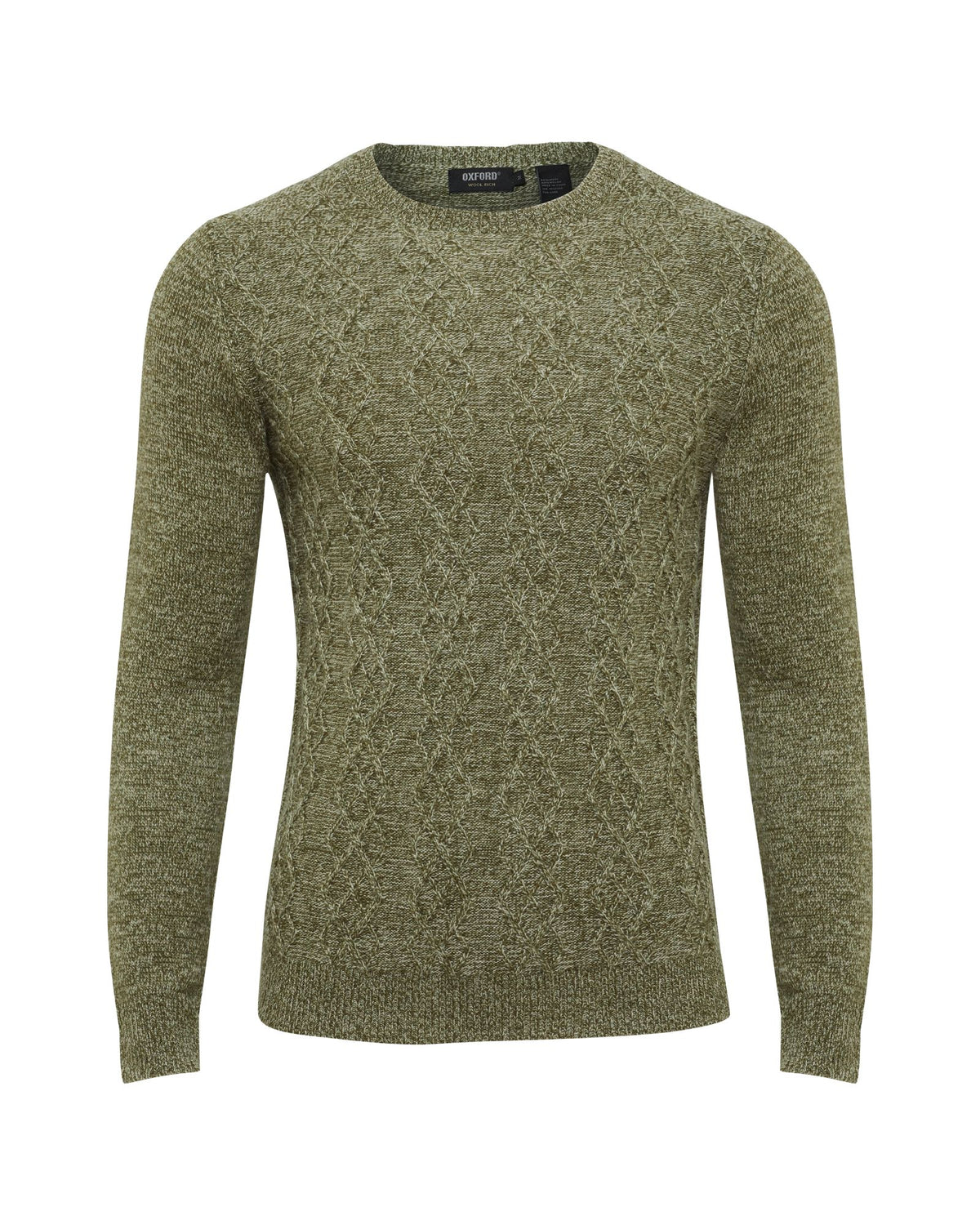 REX CABLE KNIT MENS KNITWEAR