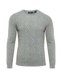 REX CABLE KNIT MENS KNITWEAR