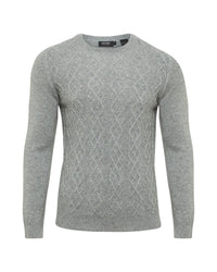 REX CABLE KNIT MENS KNITWEAR