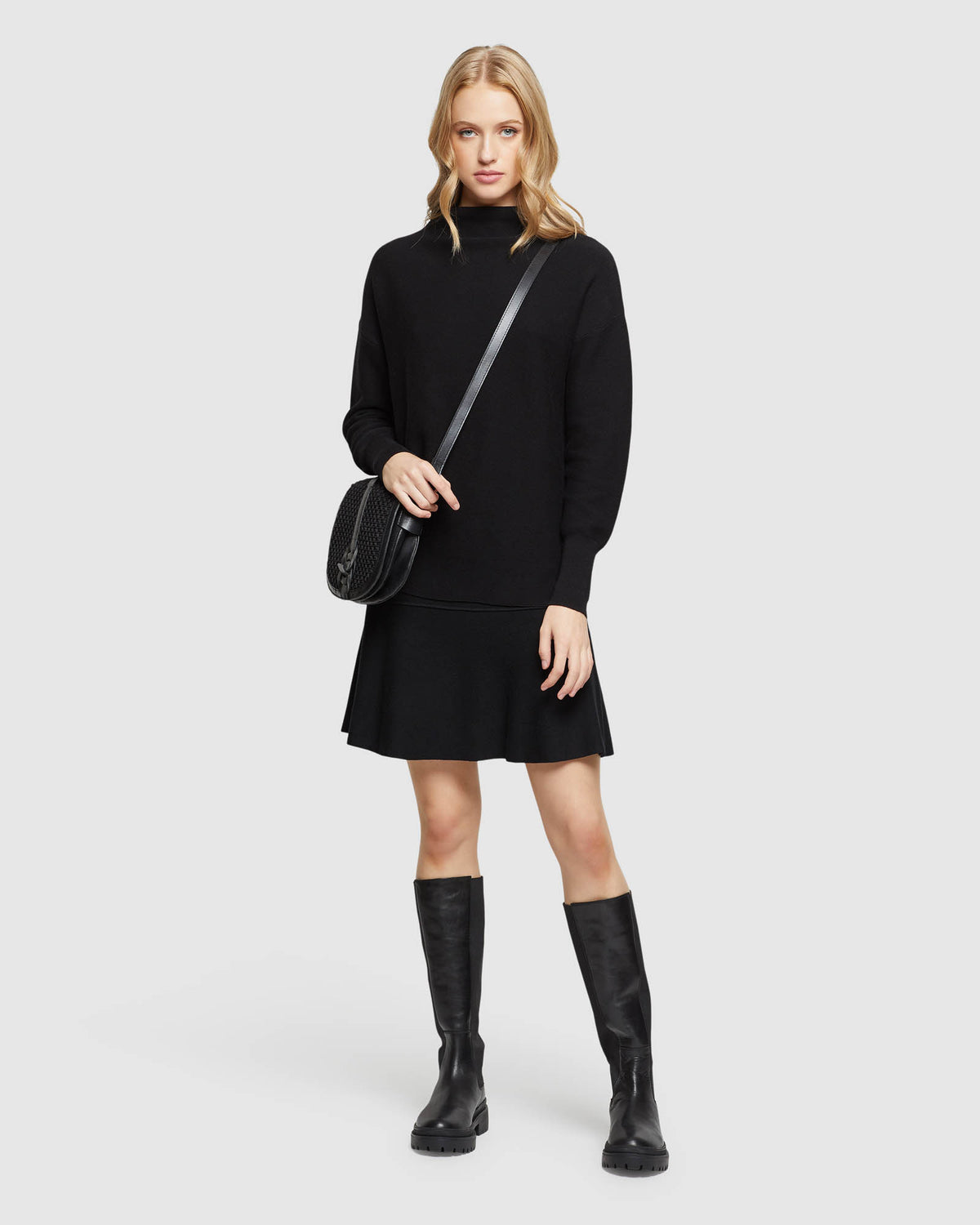 DANI KNITTED MINI SKIRT WOMENS SKIRTS