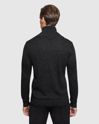 DIGBY DONEGAL SHAWL NECK KNIT MENS KNITWEAR
