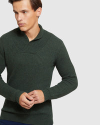 HARVEY SHAWL NECK KNIT - PREORDER (~1-2 weeks) MENS KNITWEAR