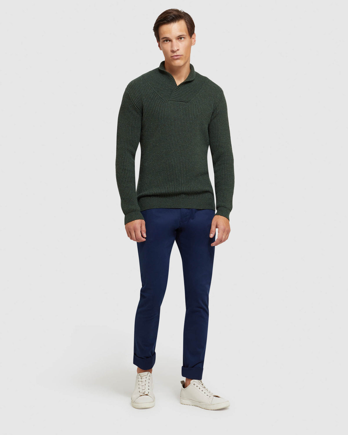 HARVEY SHAWL NECK KNIT - PREORDER (~1-2 weeks) MENS KNITWEAR