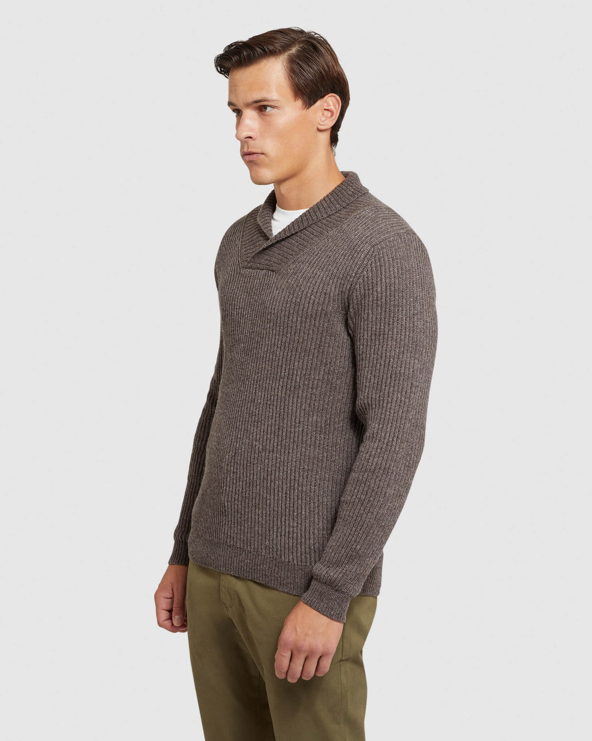 HARVEY SHAWL NECK KNIT - PREORDER (~1-2 weeks) MENS KNITWEAR