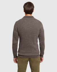 HARVEY SHAWL NECK KNIT - PREORDER (~1-2 weeks) MENS KNITWEAR